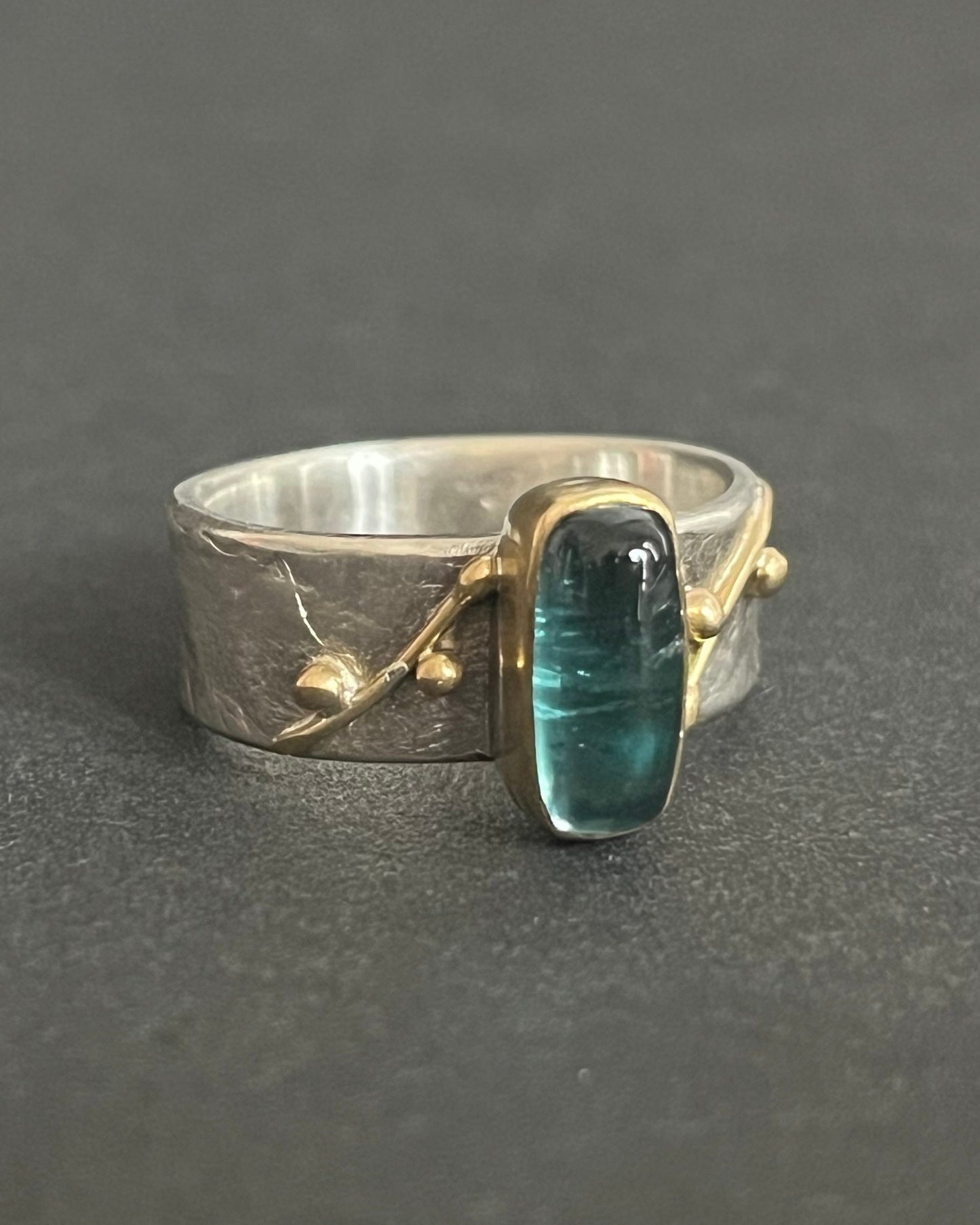 Double Vine Stack Ring, 8mm