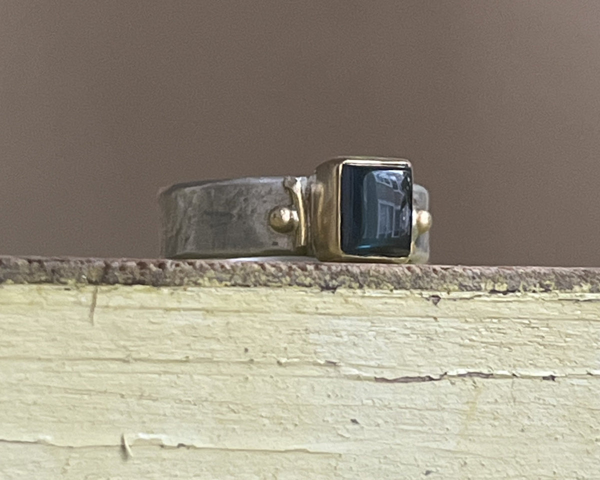 Classic Blue Tourmaline Ring