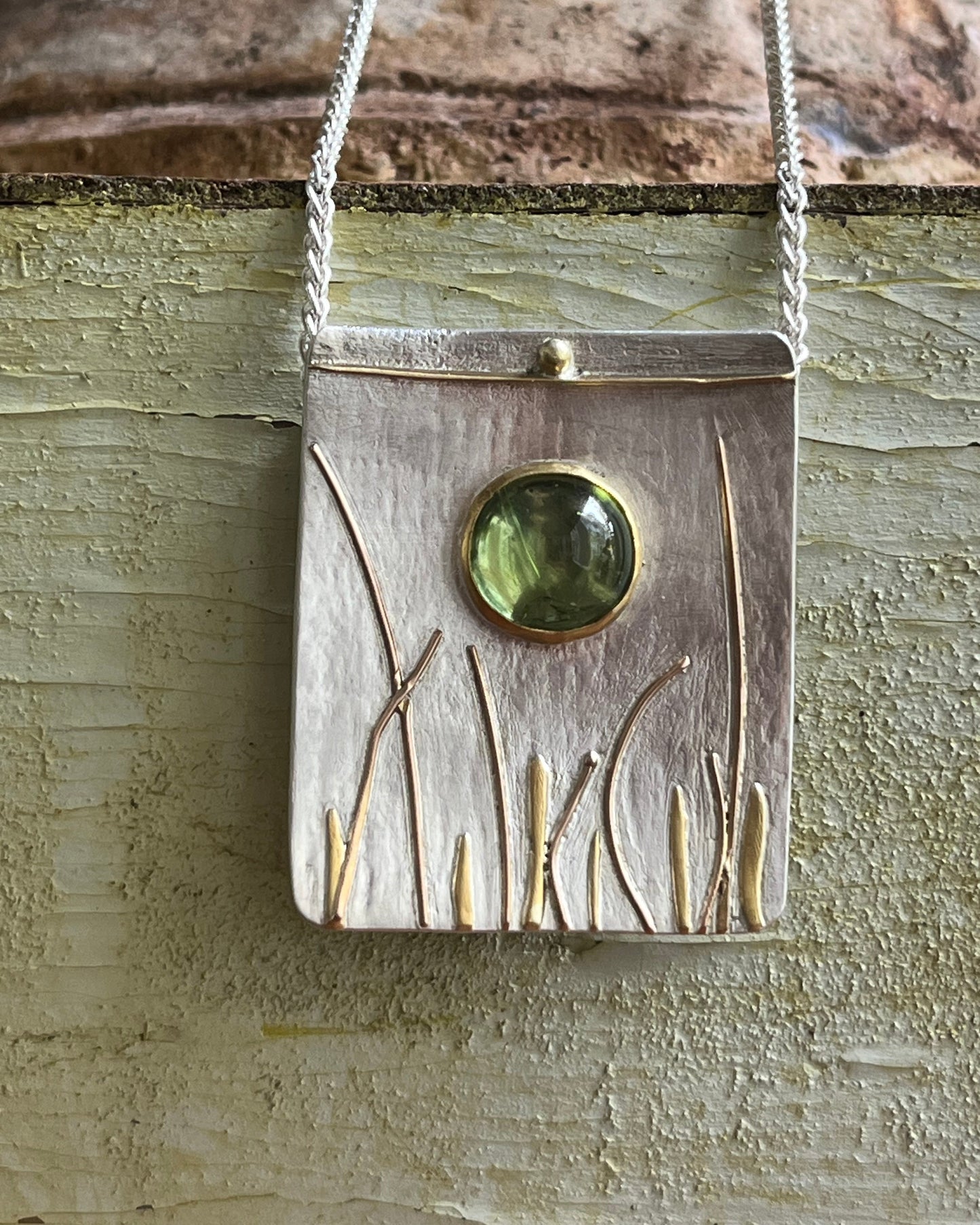 Leaves of Grass Necklace