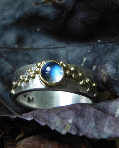2405 Moonstone Stack Ring