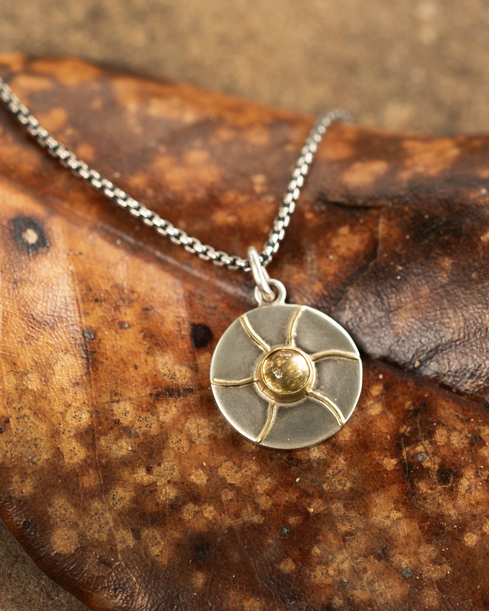 2433 Sunwheel Necklace