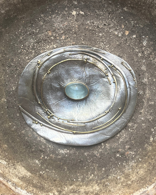 Blue Rose Pin