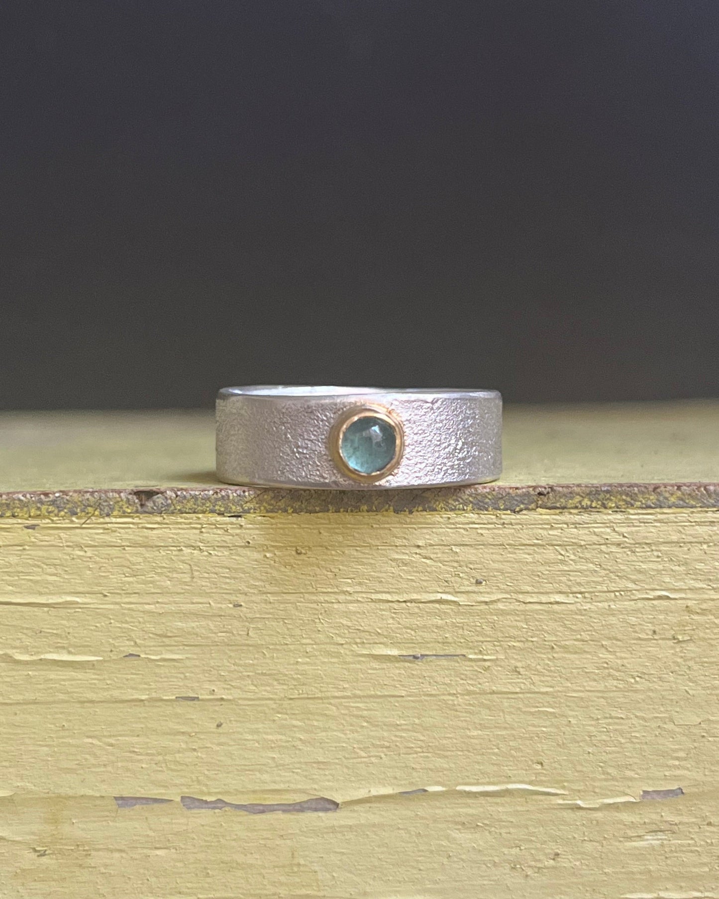 Reticulated Tourmaline Ring