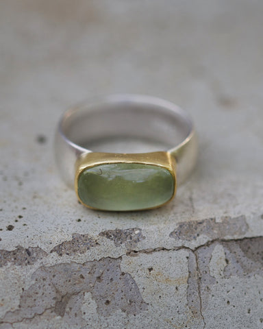 2310 Green Beryl Ring s. 10