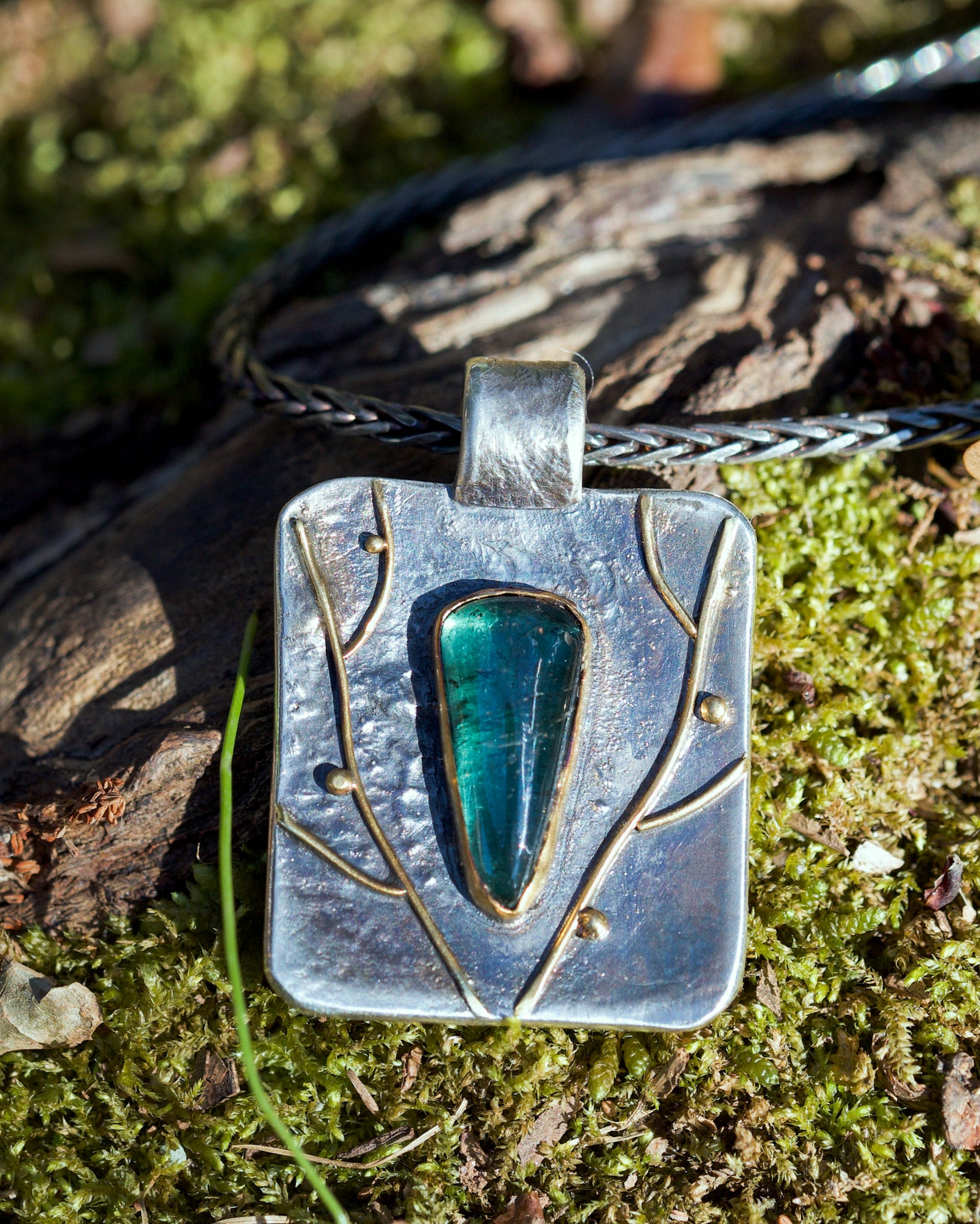 Triangle Branch Pendant